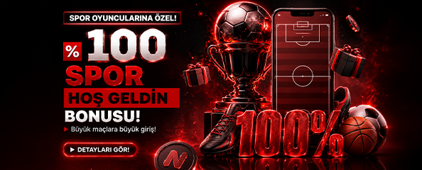%100 Spor Hoş Geldin Bonusu